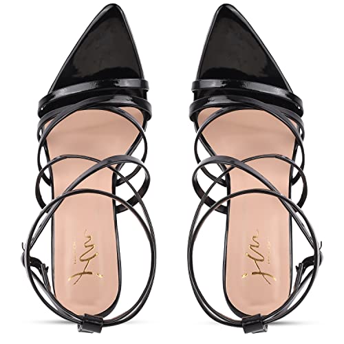 Image of JM LOOKS Women's Strappy Heels For Women