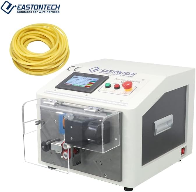 EASTONTECH EA1255 Automotive Corrugated Tube Cutting Machine Direct Sale High Speed Tube Cutting Machine