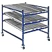 Mobile Gravity Rack, 48inW, 48inD, 54inH