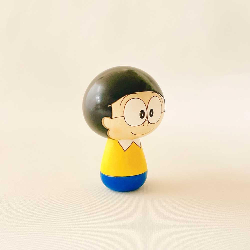 Amazon.co.jp: 【公式 こけし屋 卯三郎の孫 kokechi】のび太 こけし