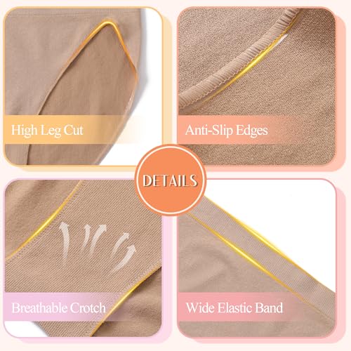 Dance Shorts Girls Nude Elastic Brief Kid Panty Bottom Women Ballet Underwear for Daily Practice, Yoga, Gym3