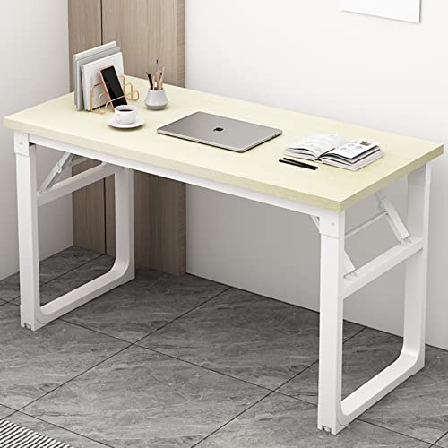 Bureau pliant peu encombrant de 39 pouces sans aucun montage requis - 2