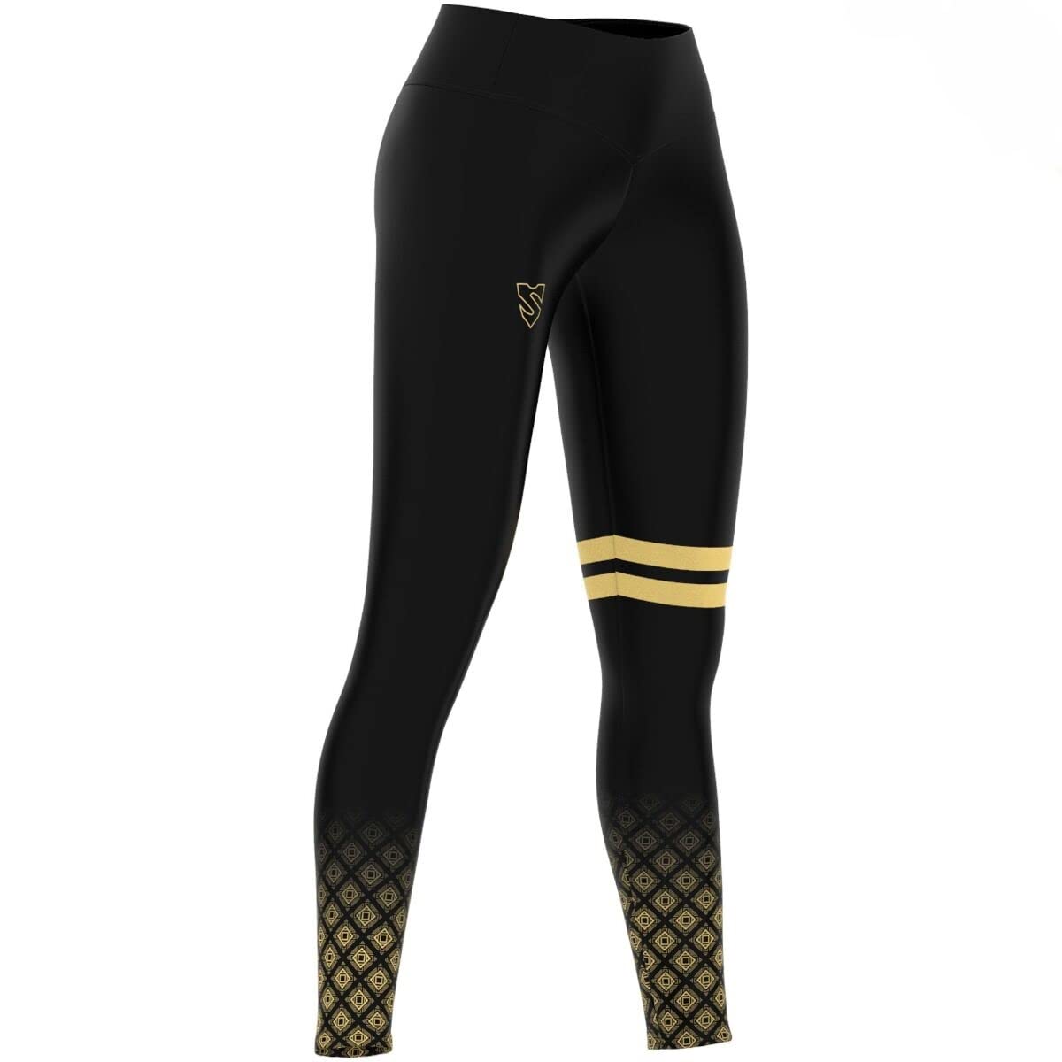 SMMASH Leggins 3D Sportivi Lungo da Donna a Vita Alta | Yoga Pants | Traspirante e Leggero Pantaloni Palestra Donna | Tecnologia DESIGN360 | Eccezionale profondità di Colore
