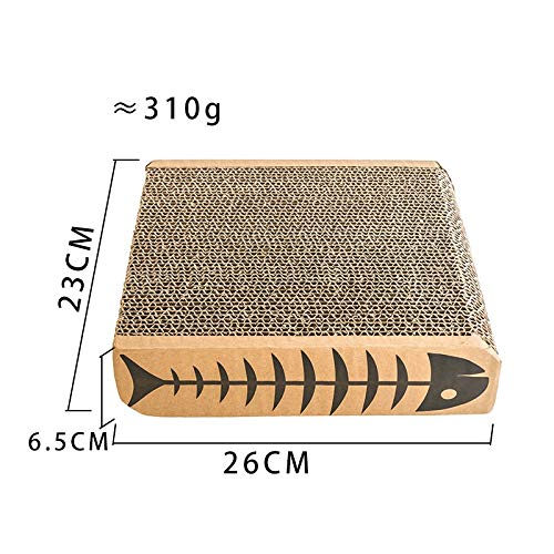 Cicilin Premium Cat Scratcher Brinquedos de sisal para gatos e gatos, almofada de raspagem, extra gr