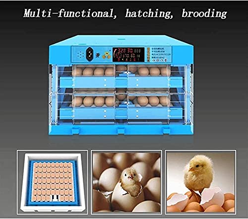 Ei incubator, 128 eieren Volautomatische pluimvee Hatcher Machine, LED Candler Automatische Egg Turner… - Afbeelding 4