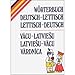 Produktbild Wörterbuch Deutsch-Lettisch / Lettisch-Deutsch; Vacu-Latviesu / Latviesu-Vacu Vardnica