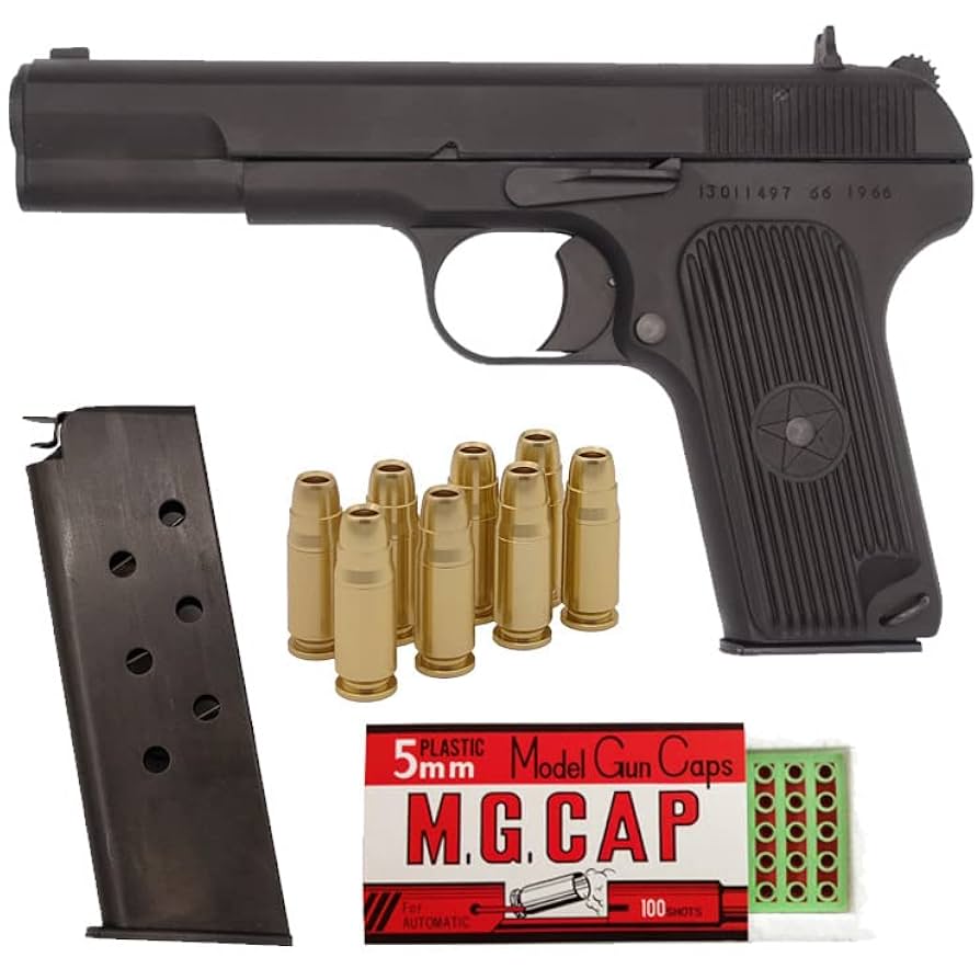 値下げ可能タナカ　トカレフ54式拳銃モデルガンHW 消音器付き 楽天市場】タナカワークス Unmarked 黒星 五四式自動拳銃 54式