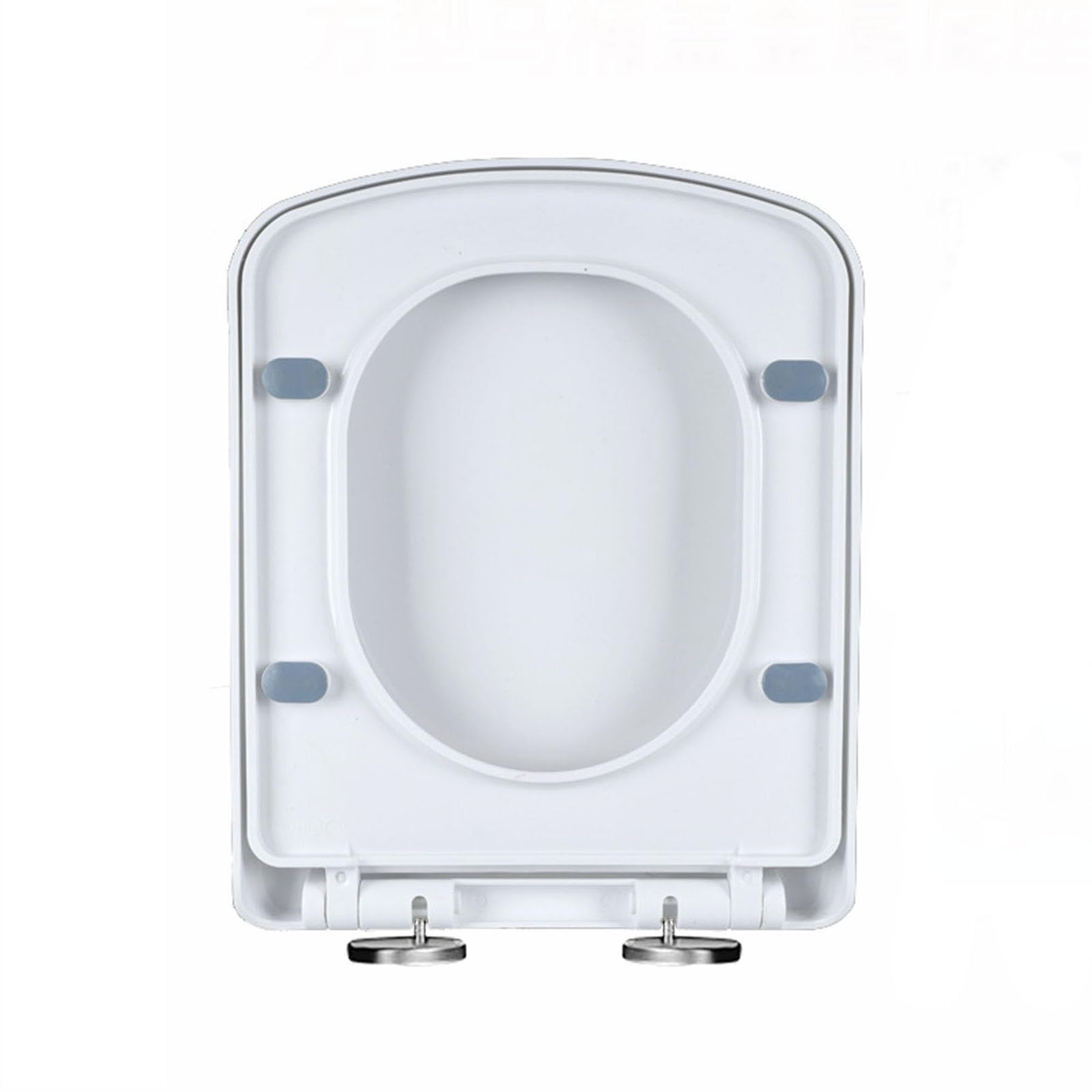 Dxpsxjl One Color Soft Close Toilet Seat, Fix Adjust Fit Quick Release Hinges, Compatible With Rectangular/Square, Easy Installation Easy Clean 04B, Seat, Quick, Release, Soft, Adjustable, Close, Fix, Toilet