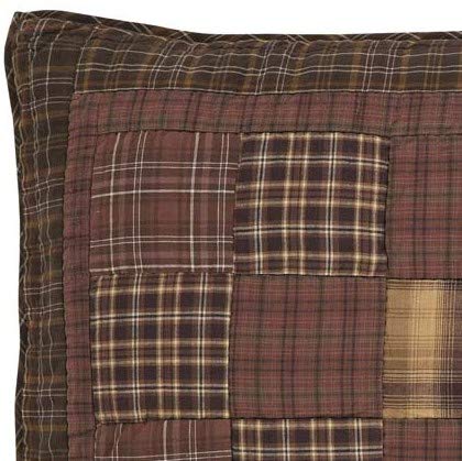 Vhcbrandsprescottkingsham21x37countryrusticlodgedesignrusset  Urban Country Home Decor Vhc brands prescott king sham 21×37 country rustic lodge design russet  urban country home decor