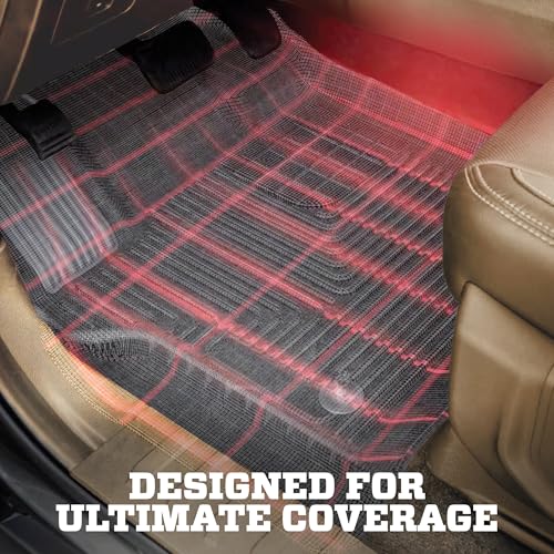 Tapis de sol Husky Liners X-act Contour Noir pour Ford F-150 SuperCab 2ème rangée - 5