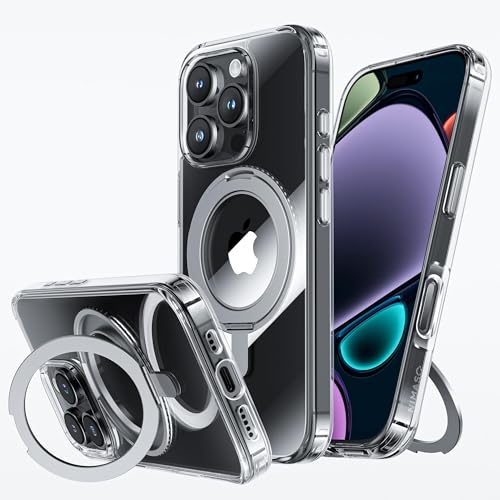 Coque iPhone 16 Pro Max antichoc militaire à support rotatif 360