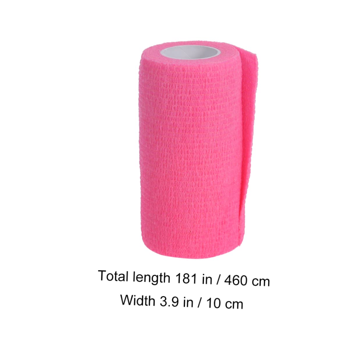 Beaupretty Rolls Non Woven Tape Pet Tape Sport Tape Sports Tape Athletic Tape Self- Tape Physical Tape Scar Tape to Weave Pink Tape Roll