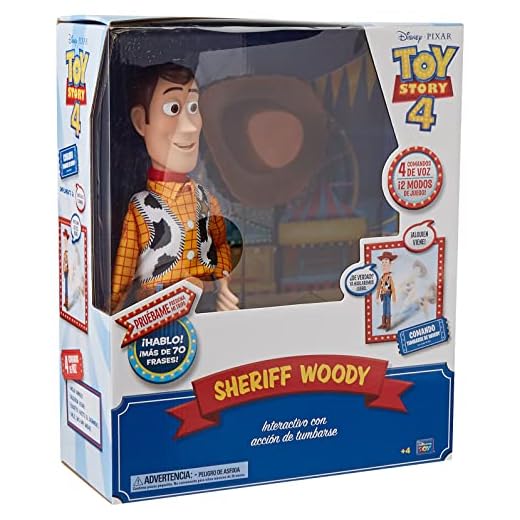 Toy Story Figura Articulada Woody Super Interactivo 40 cm (BIZAK 61234431)