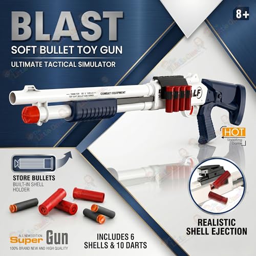 Image of The Little Ones Dart Blaster for Adults Age 15+ Years Above [RapidBlast X]
