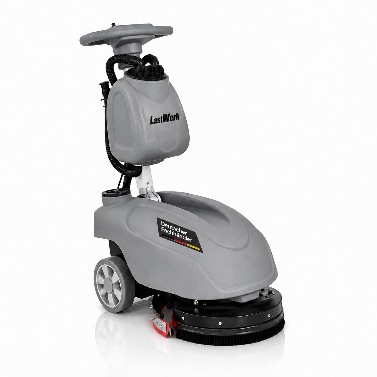Hydromax X1 Scheuersaugmaschine – 3-in-1 Schrubben, Reinigen & Absaugen, 10 L /15 L Wassertank, 24 V/32 Ah Akku, 300 W Bürstenmotor, 400 W Saugmotor, bis 1.350 m²/h, Grau