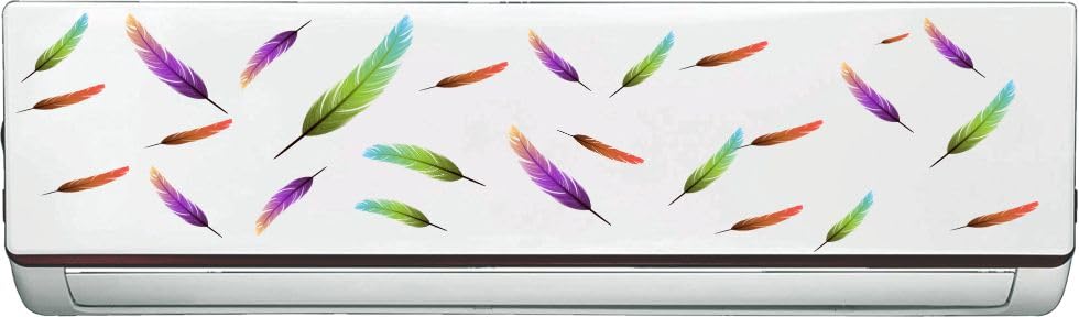Image of 'Abstract colour splash illustration'' AC Sticker (96 cm x30 cmx 24 cm) (Multicolour 4)