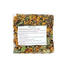 BSD Organics HerbY dried Avaram Poo/Avarm senna/Senna Auriculata/Tanners cassia/Tamgedu for tea, skin care and more - 200 Gm, 1.1 Pounds, 17.6 Ounce