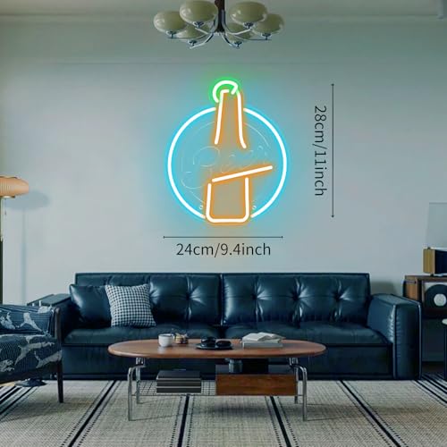 Image of Beer Decor Neon Sign,Bar Light up Sign,Decorations for Home,Bar Cart Decor,Signs For Home Wall Decor,Light up Store Sign,Beer Shop Supplies and Accessories