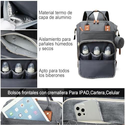 Pañaleras Y Bolsos, Baby Product pañaleras bebe Marca NEWHEY (2)