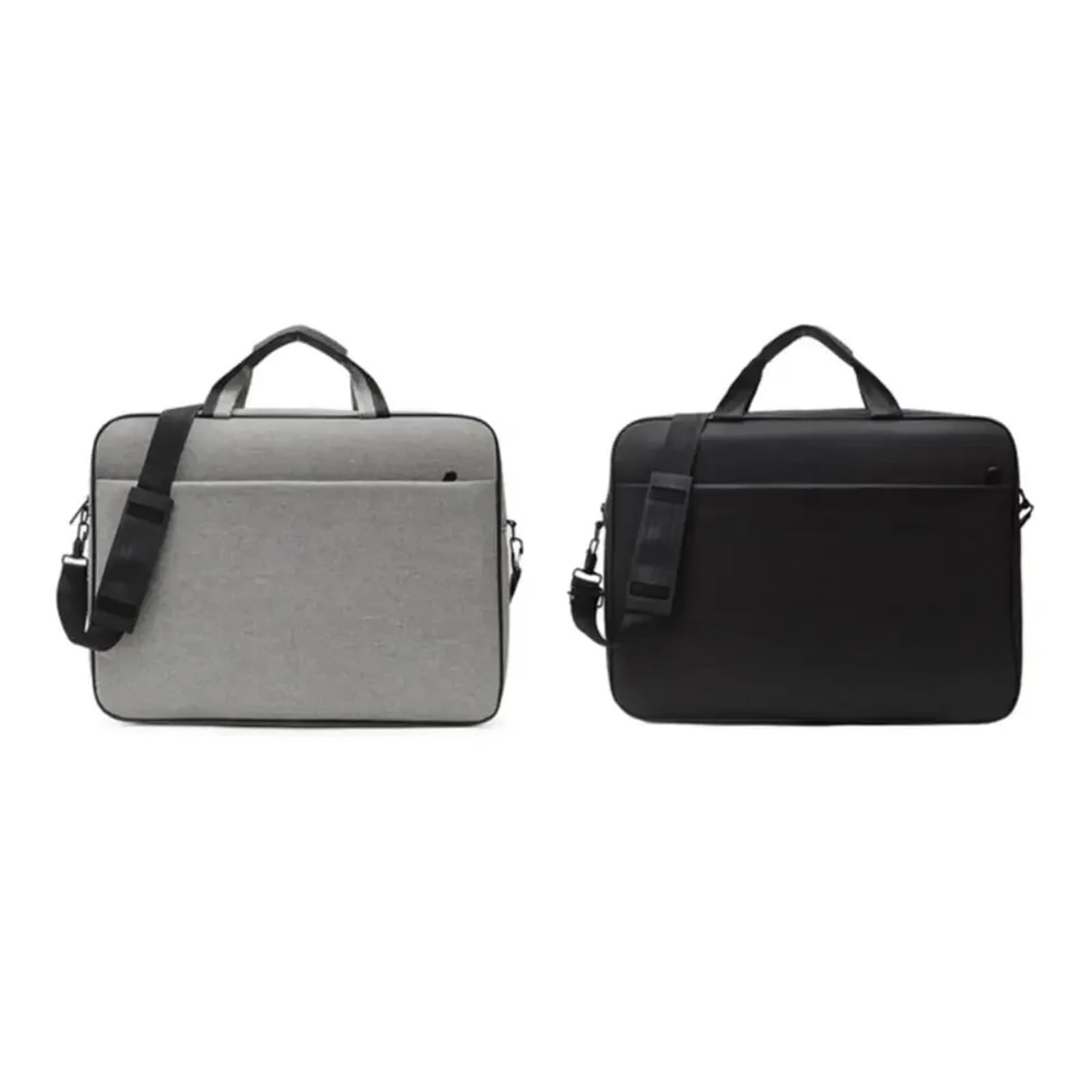 Borsa for laptop for computer protettiva antiurto for 15.6 17 pollici con tracolla per Computer Compatibile(Grey,17 inch)