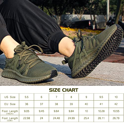 Image of Abboos Womens Slip On Sneakers Women Walking Tennis Shoes Lightweight Casual Sneakers for Gym Travel Work