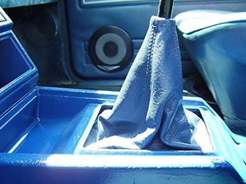 Miniatura 4 de RedlineGoods Maleta de cambio compatible con Nissan 720 1983-86. Hecho a medida, no universal. Cuero negro italiano de primera calidad con hilo negro