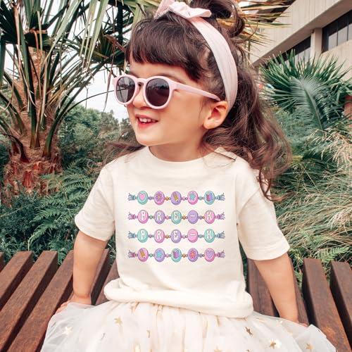 Girls Pre-K Back to School T-Shirt - Cute Friendship Bracelet Pre-K Shirt for Girls - Perfect First Day of School Outfit - Natural & Youth Kids Tees2