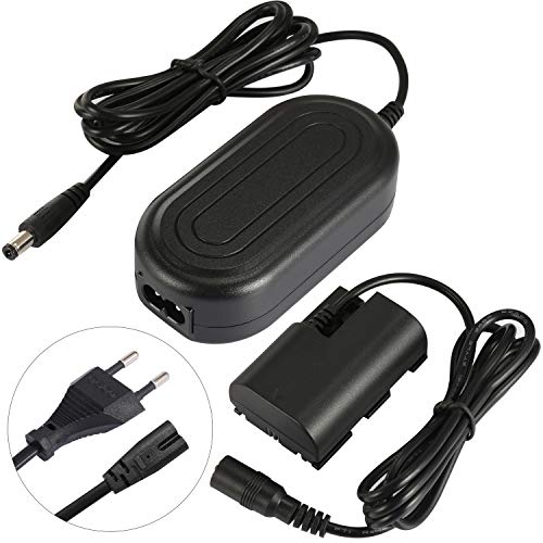 Wmythk ACK-E6 Kamera AC Adapter Netzteil mit DC-Koppler DR-E6 für Canon EOS 5DS 5DS R 5D Mark II III IV 60D 60Da 6D 70D 7D 7D Mark II 80D Digitalkamera Cover