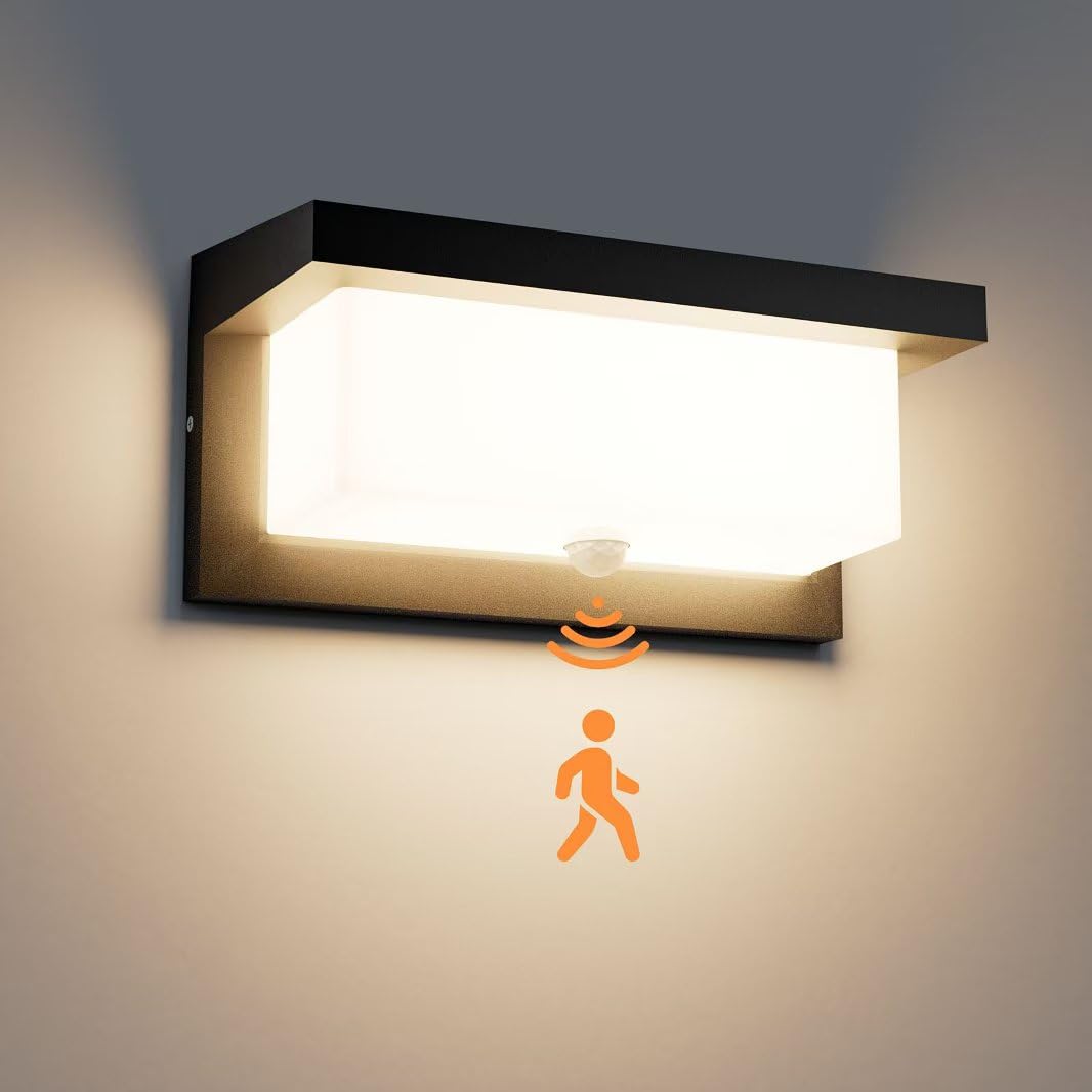 LED Außenleuchte Mit Bewegungsmelder – BEDEE Wan Produktbild-Vorschau 3