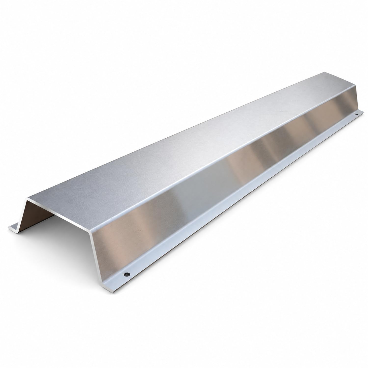 Kabelkanal Aus Edelstahl, Kabelschutz Metall für Boden und Wand, Korrosionsbeständig für Innen und Außen，Außenbreite：16 cm