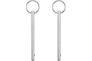 316 Stainless Steel Quick Release Pins 1/4" Diameter