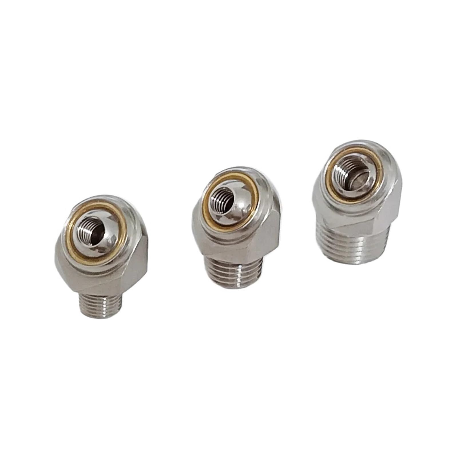 Base de boquilla de refrigerante de alta presión ajustable con pulverizador de agua de refrigeración por agua for herramienta de torno CNC SS304 de acero inoxidable 1 pieza(R3I8-M6)
