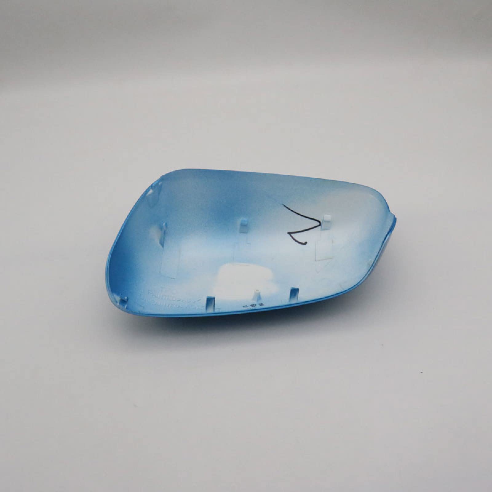 Ajuste para HON-DA FIT JAZZ GE6 GE8 2009-2013 Cubierta de espejo retrovisor exterior derecho izquierdo Carcasa de espejo lateral, azul izquierdo