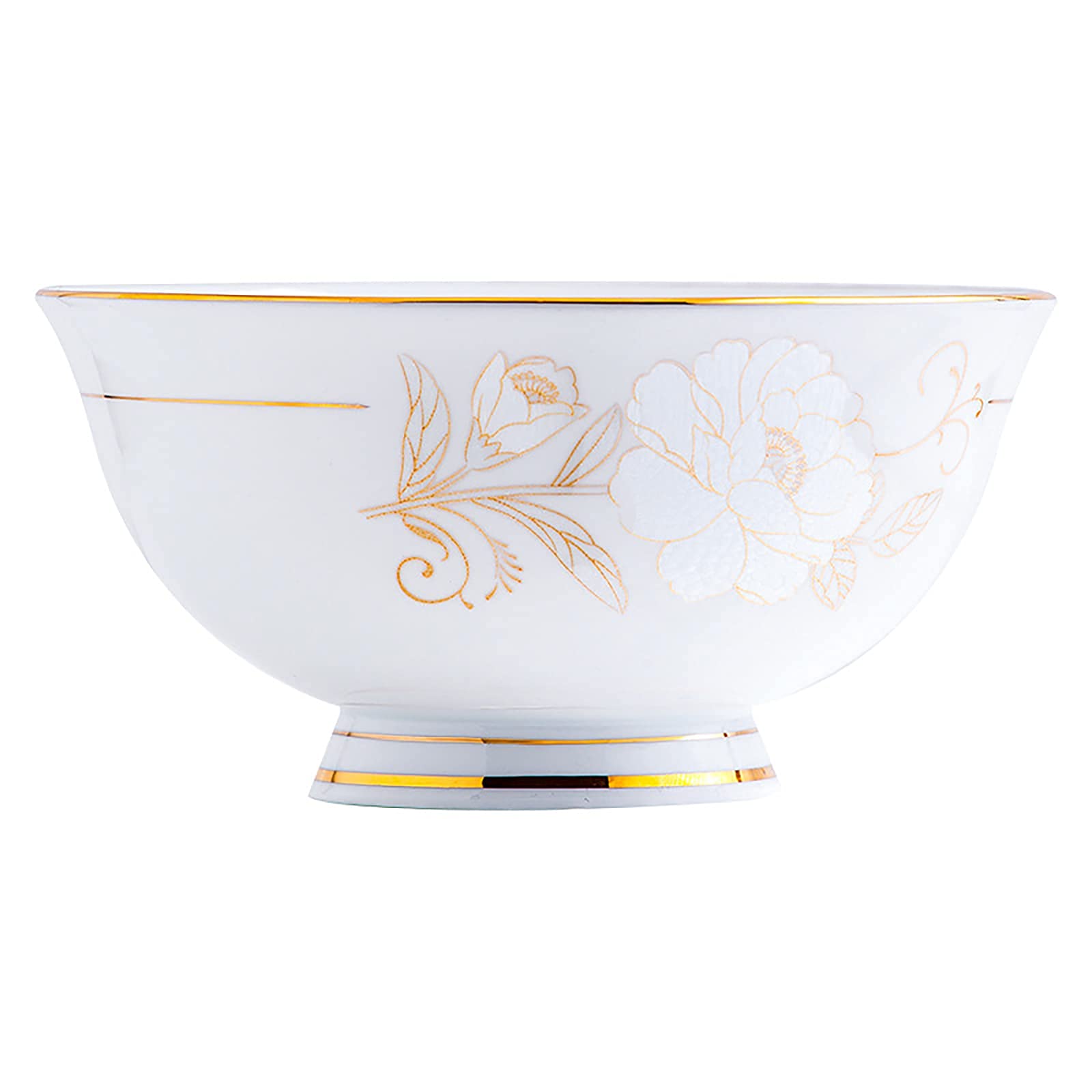 70-częściowy zestaw obiadowy dla 10 osób, biała porcelana, zestaw kuchenny z porcelany kostnej, z miseczkami na musli, talerzami deserowymi, miseczkami i talerzami do zupy, talerzami obiadowymi i S