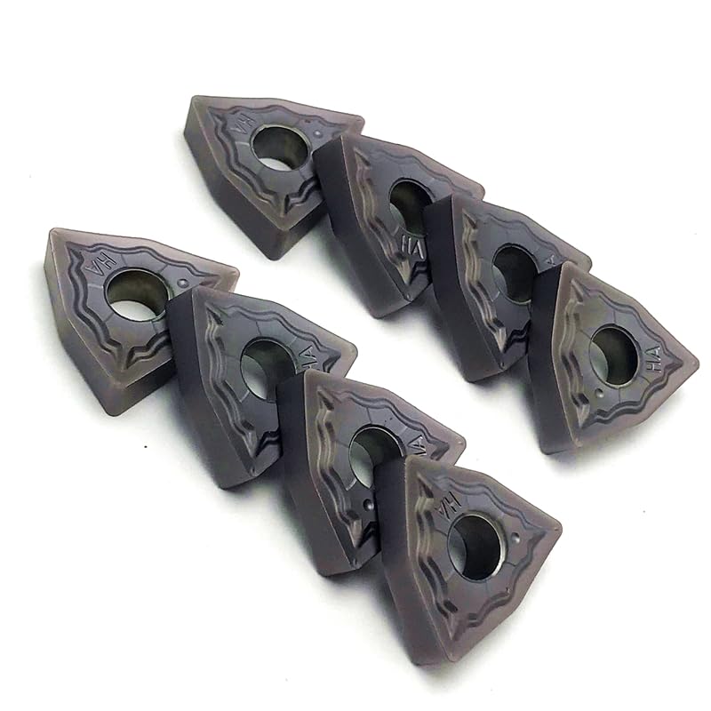 10 puntas WNMG080404 WNMG080408 carburo para torneado miniatura 2