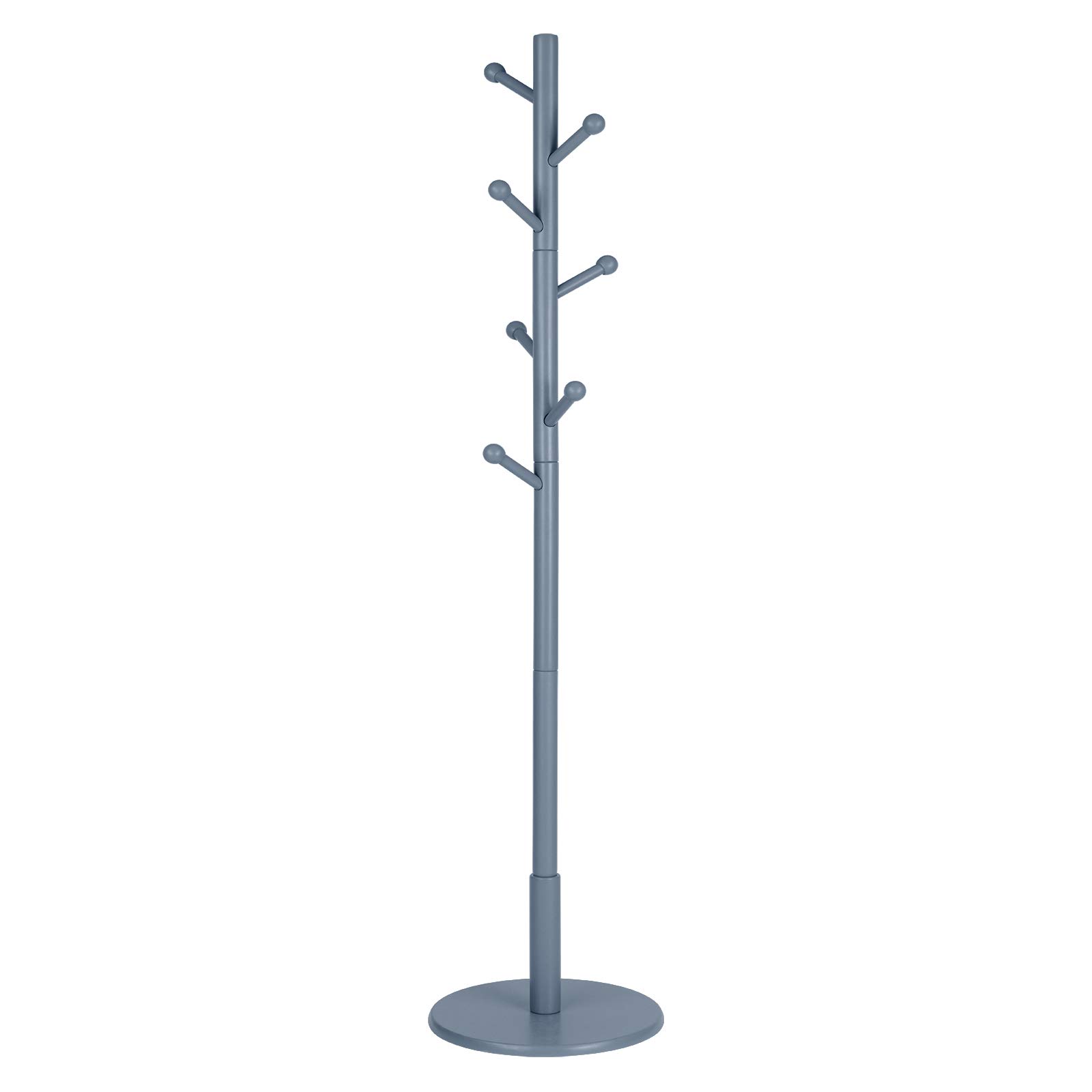 Buy VASAGLE Coat Rack Free Standing Coat Tree with 7 Rounded Hooks