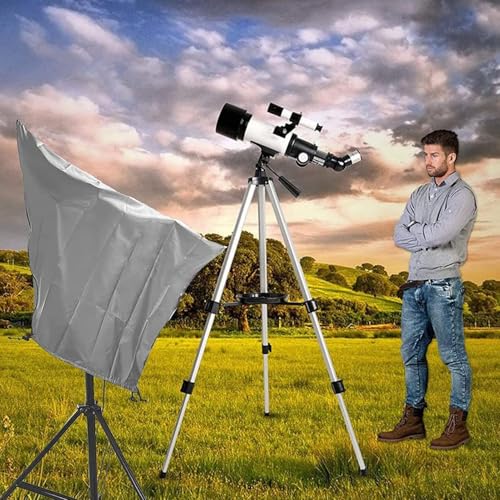 Capa protectora térmica de telescopio con aislamiento solar y cordón ajustable anticaída 4