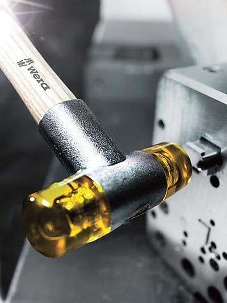 Wera 102 Schonhämmer mit Köpfen aus Uretan, # 2 x 27 mm, Wera 05000510001