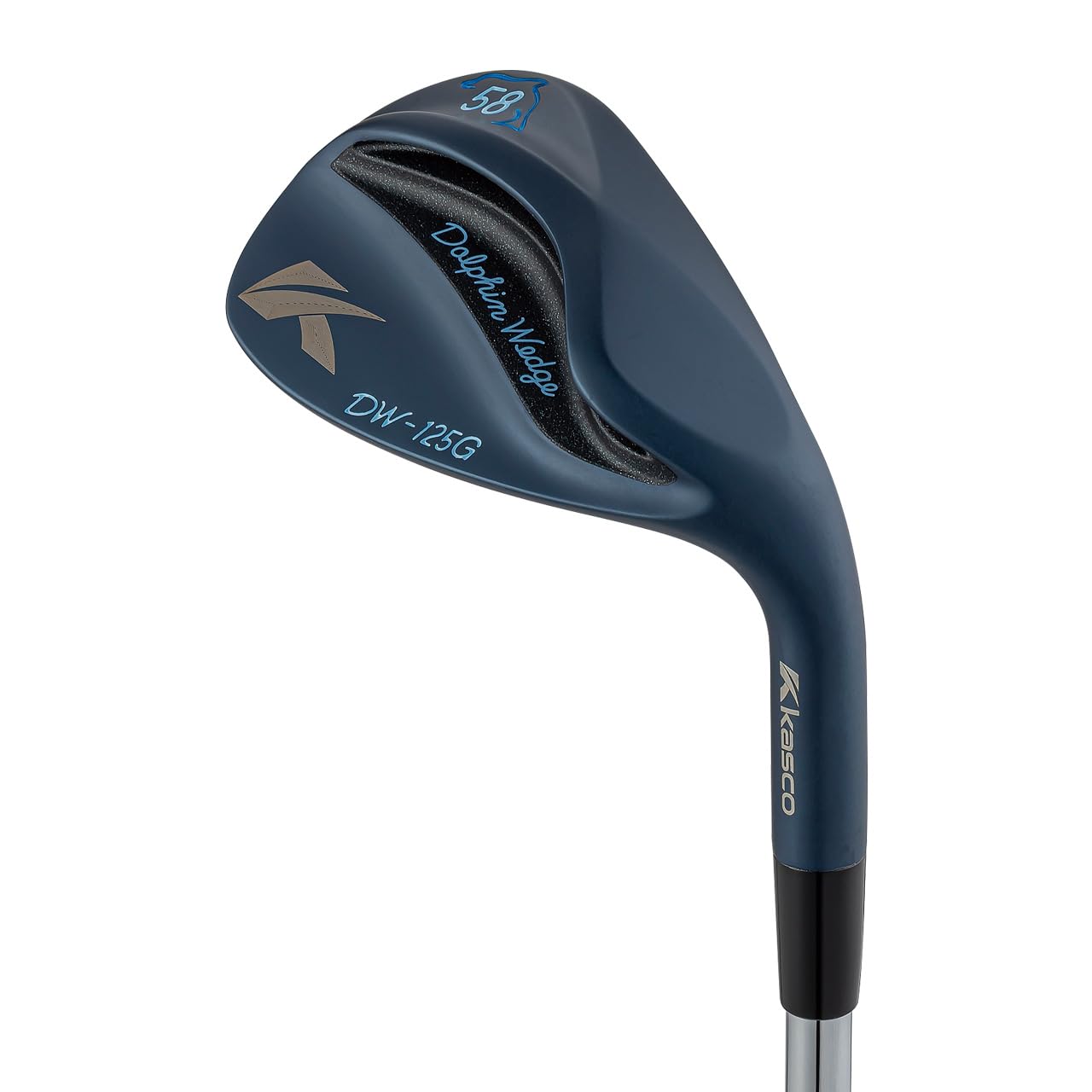 キャスコ(Kasco) ゴルフクラブ ドルフィンウェッジ セミグースネック DW-125G MidnightBlue（ミッドナイトブルー） Dolphin DP-231 L 58°
