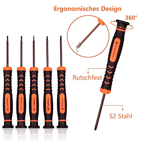 Vastar Schroevendraaier voor Nintendo Gereedschapsset 16 stuks voor Nintendo New 3DS en Wii/NES/NDS/NDSL/XL 2DS/GBA… - Image 3