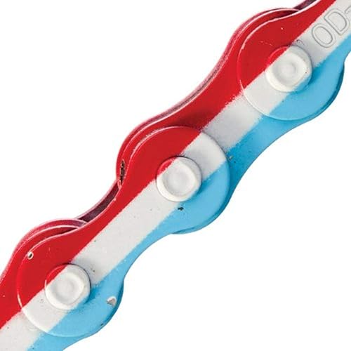 KMC Z510H Frankreich Fahrrad Kette (Flagge Farbe, 1/2 x 1/8 – Zoll, 112 Glieder)