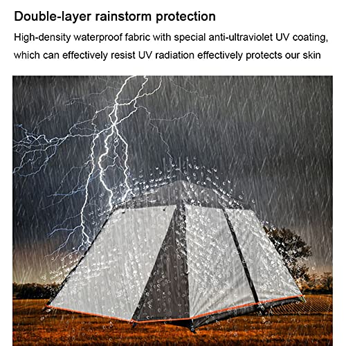 Carpa automática pop-up para 3-4 personas con porche miniatura 3