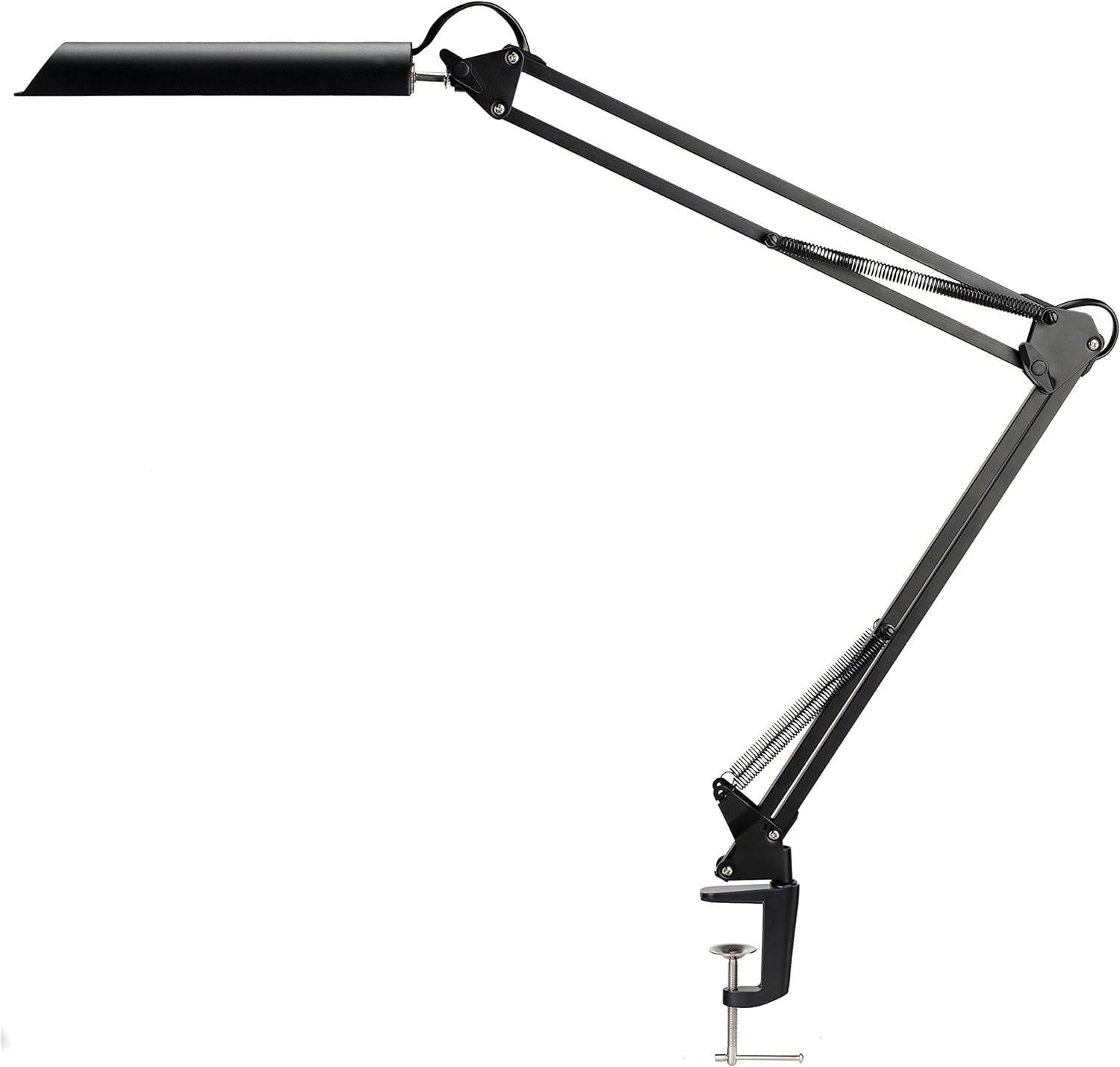 FAVORIT Unilux 400093838 Lampada Swingo LED da Tavolo a LED 11 W, Moderna, 3 Livelli Dimmerabili di Luminosità con Controllo Touch, per Cameretta, Ufficio, Scrivania, Colore Nero