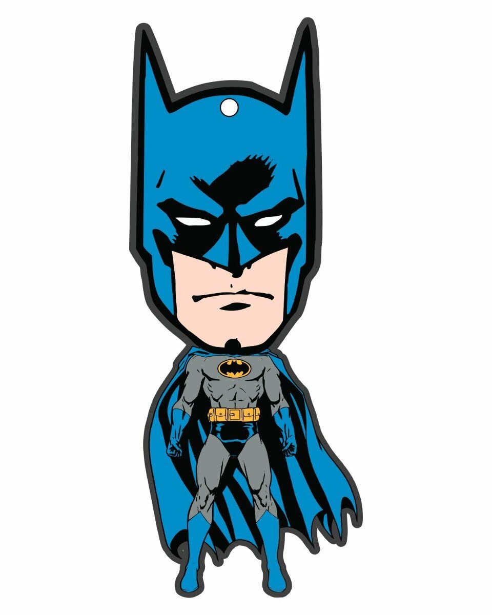 Plasticolor 005416R01 Paper Air Freshener Vanillaroma Scent DC Comics Batman Wiggler Design
