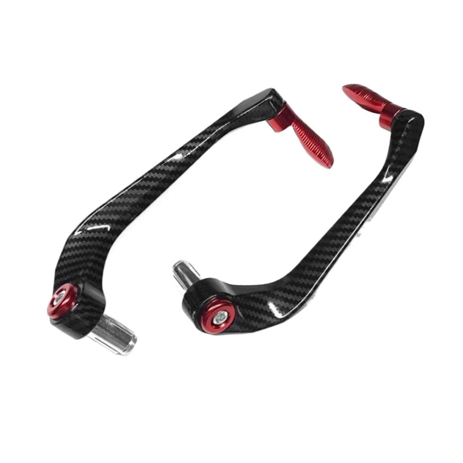 Kehfbsowm Reds Motorcycle Bow Guard Universal Motorcycle Cnc Aluminum Alloy Handlebar Brake Clutch Lever Hand Guard Protector Accessories Handguard