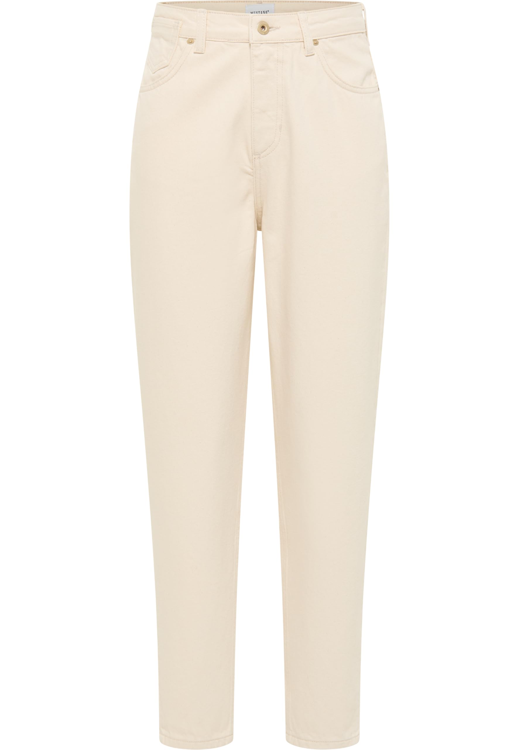 Mustang Women's Ecru 2014 Charlotte Tapered Jeans Trousers, 34W X 32L