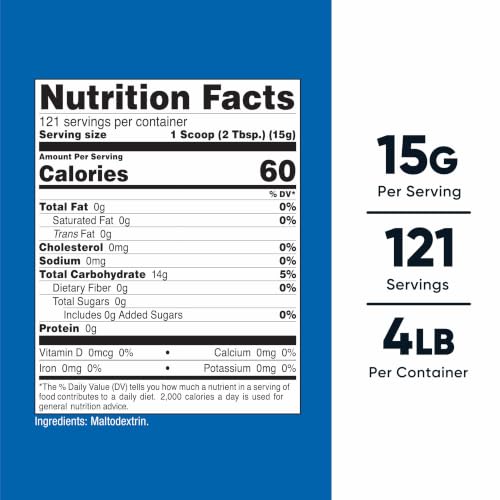 Image of Nutricost Maltodextrin Powder 4LBS - Gluten Free, Non-GMO