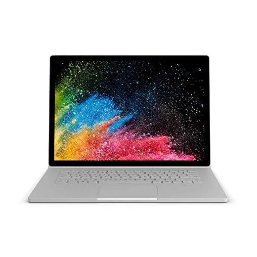 Microsoft Surface Book 2 - Ordenador portátil convertible táctil 13.5'' (Intel Core i5-8350U, 8GB RAM, 256GB SSD, Intel Graphics, Windows 10 Pro) Plata - Teclado QWERTY Español