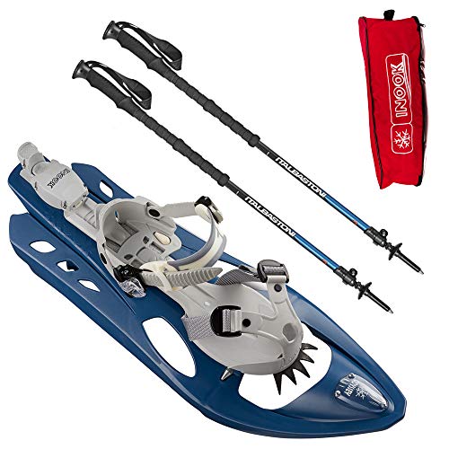 Inook Schneeschuhset - Touring Wanderstöcke Odyssey Schneeschuhe mit Steighilfe und Tragetasche - EU 35-47 (UVP: 309,90€) Cover