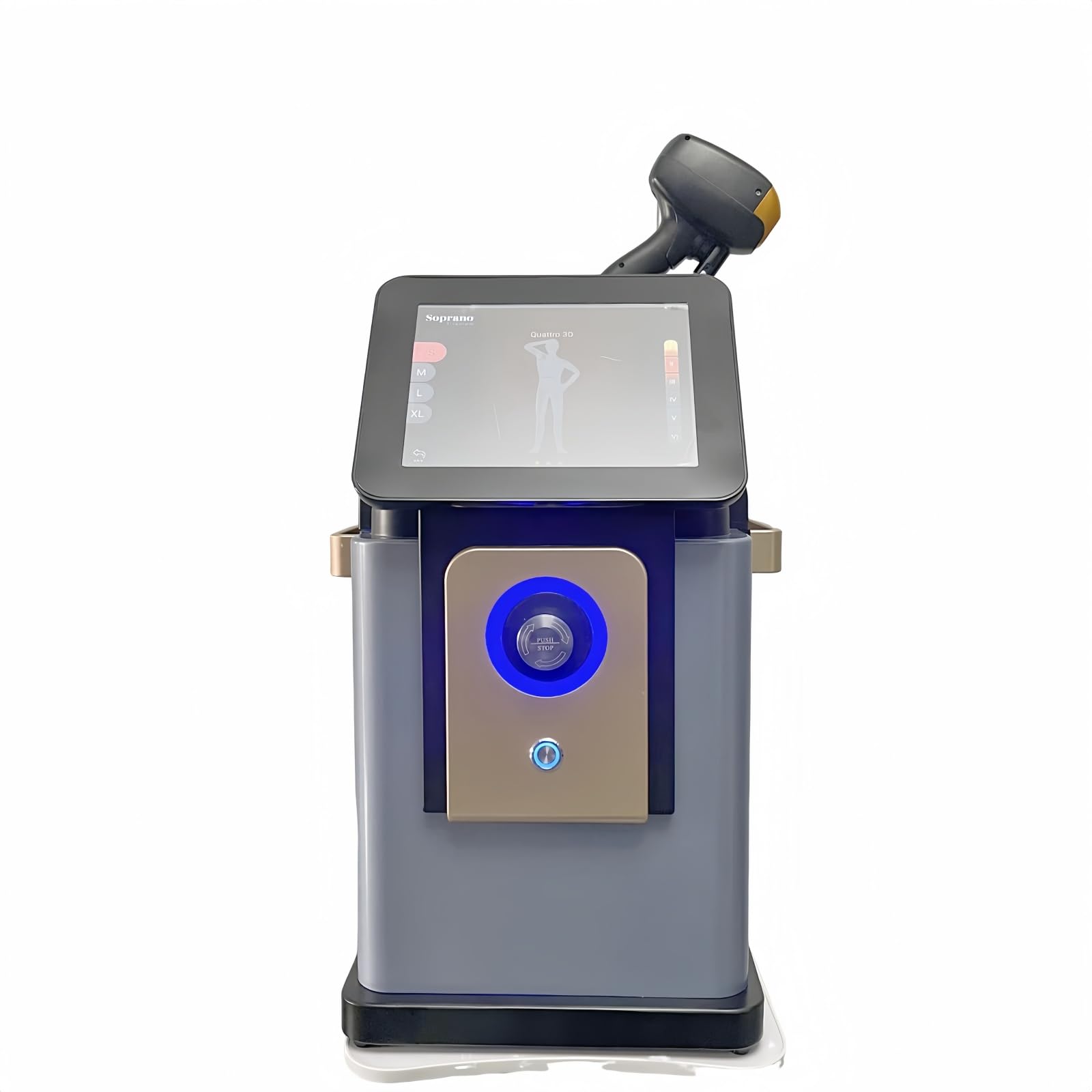 Potente 4000W semiconduttore ghiaccio platino laser depilatore professionale 808NM diodo laser depilatore femminile permanente